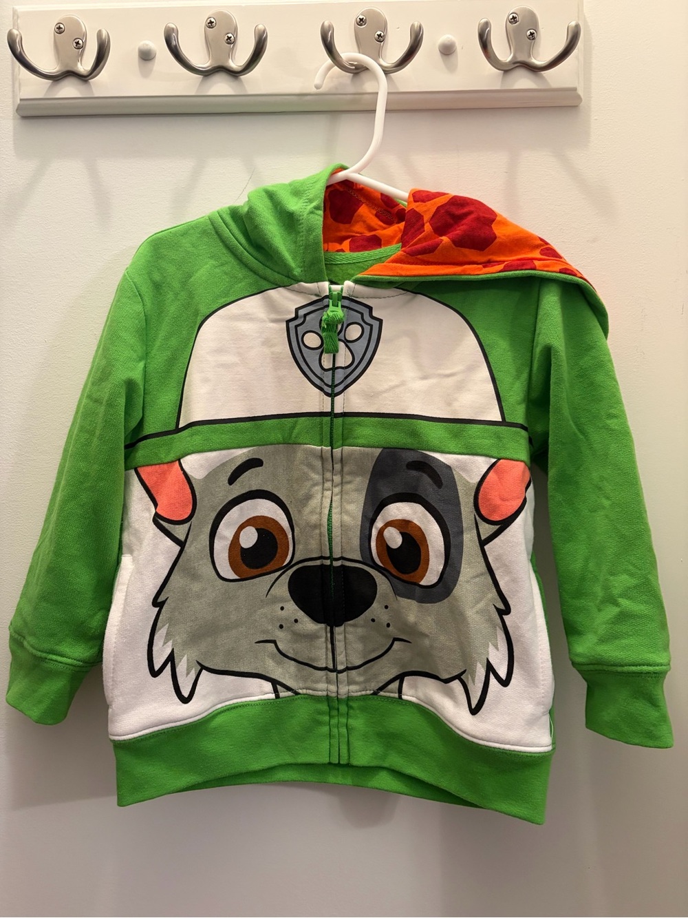 Paw Patrol Green Hooded Zip-Up Jacket
